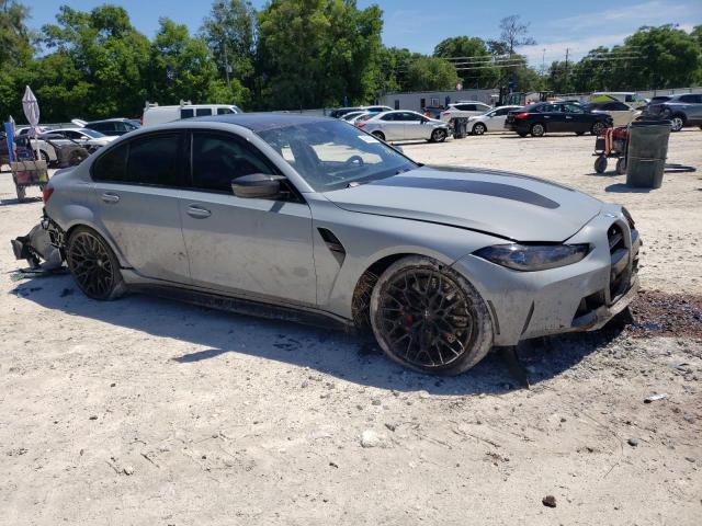 WBS63AY08RFR46880 - 2024 BMW M3 CS Մոխրագույն լուսանկար 4