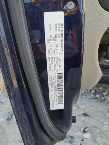 2C4RC1CG1CR245669 - 2012 CHRYSLER TOWN & COU TOURING L BLUE photo 13