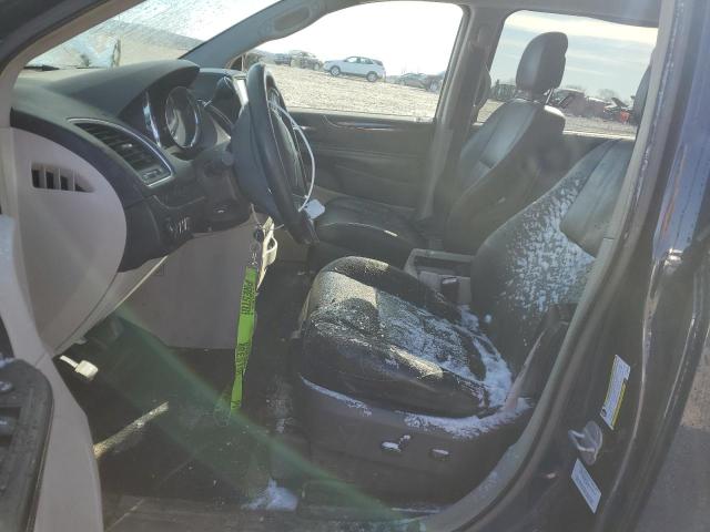 2C4RC1CG1CR245669 - 2012 CHRYSLER TOWN & COU TOURING L BLUE photo 7