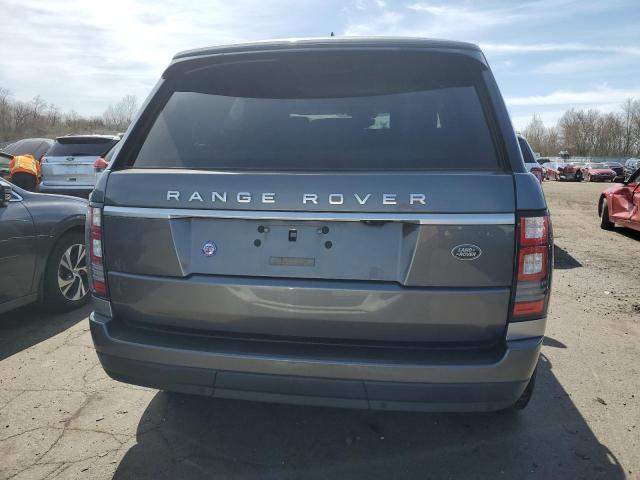 SALGR2FK1HA356318 - 2017 LAND ROVER RANGE ROVE GRAY photo 6