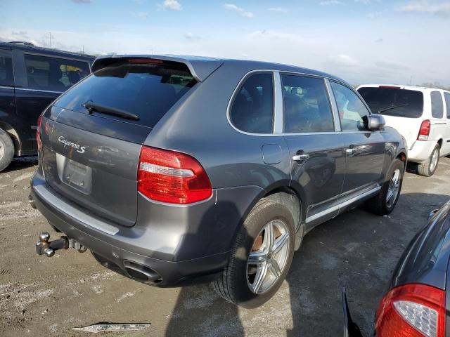 WP1AB29P18LA43037 - 2008 PORSCHE CAYENNE S GRAY photo 3