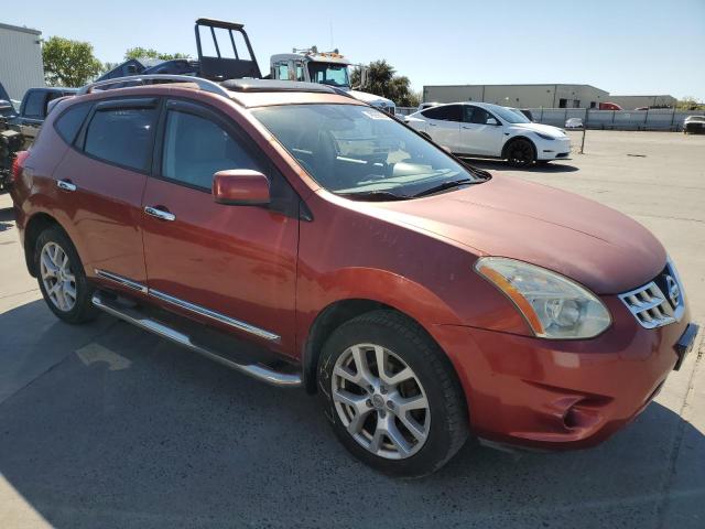 JN8AS5MV3BW281801 - 2011 NISSAN ROGUE S ORANGE photo 4