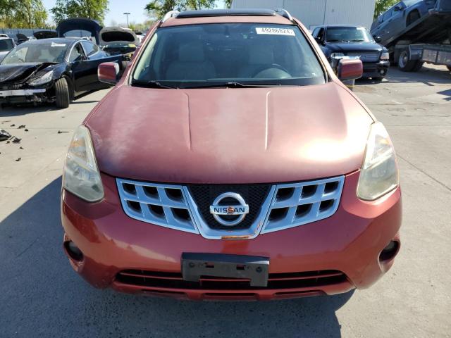 JN8AS5MV3BW281801 - 2011 NISSAN ROGUE S ORANGE photo 5