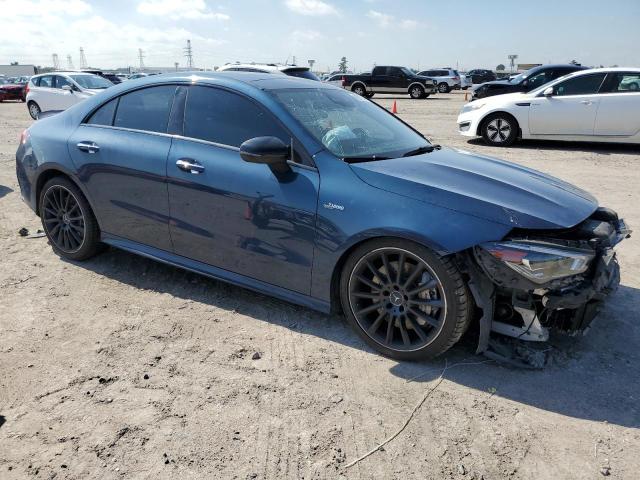 WDD5J5BBXLN061562 - 2020 MERCEDES-BENZ CLA AMG 35 4MATIC BLUE photo 4