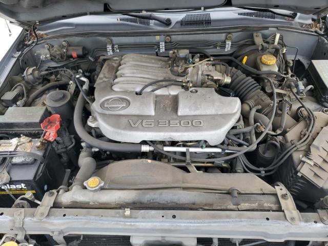 JN8DR07X81W509525 - 2001 NISSAN PATHFINDER LE SILVER photo 12