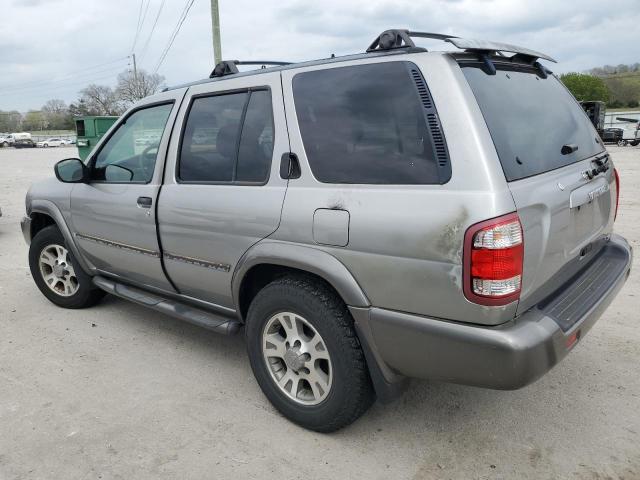 JN8DR07X81W509525 - 2001 NISSAN PATHFINDER LE SILVER photo 2