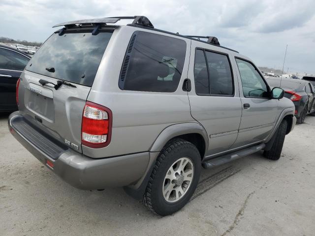 JN8DR07X81W509525 - 2001 NISSAN PATHFINDER LE SILVER photo 3