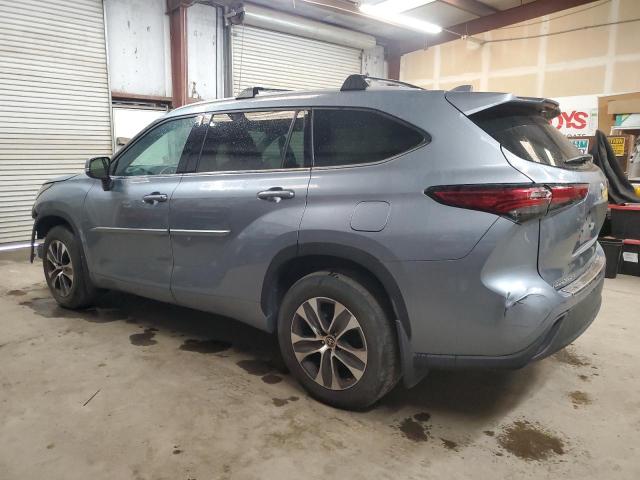 5TDHZRAH0NS127210 - 2022 TOYOTA HIGHLANDER XLE 蓝色 照片 2
