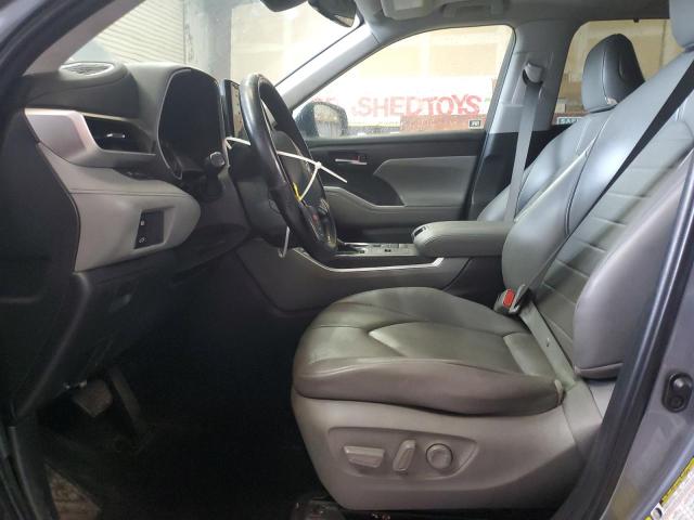 5TDHZRAH0NS127210 - 2022 TOYOTA HIGHLANDER XLE 蓝色 照片 7