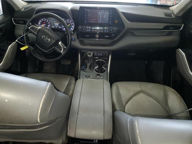 5TDHZRAH0NS127210 - 2022 TOYOTA HIGHLANDER XLE 蓝色 照片 8