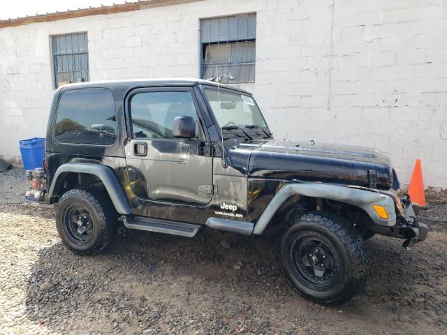 1J4FA29S06P782480 - 2006 JEEP WRANGLER / SE BLACK photo 4