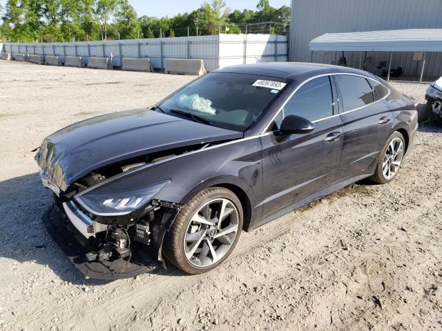 KMHL44J29PA263015 - 2023 HYUNDAI SONATA SEL PLUS BLACK photo 1