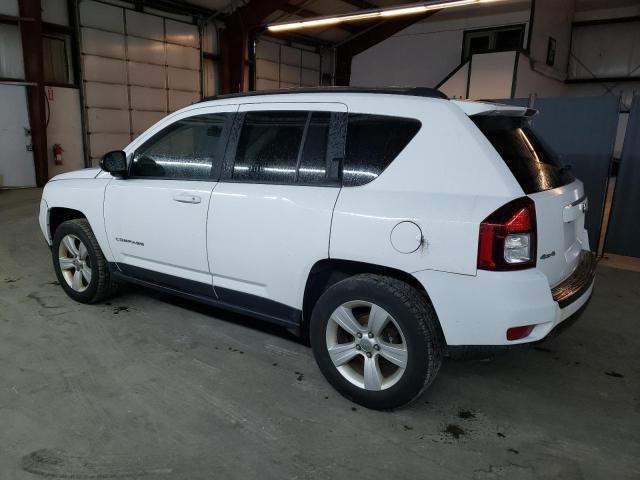 1C4NJDBB0ED879461 - 2014 JEEP COMPASS SPORT WHITE photo 2