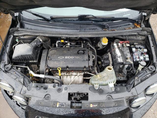 1G1JB6SH8C4101507 - 2012 CHEVROLET SONIC LS 黑色 照片 11