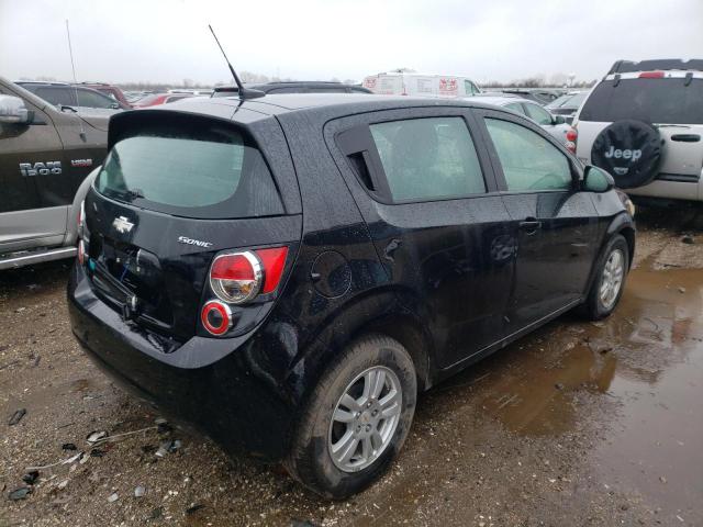 1G1JB6SH8C4101507 - 2012 CHEVROLET SONIC LS 黑色 照片 3