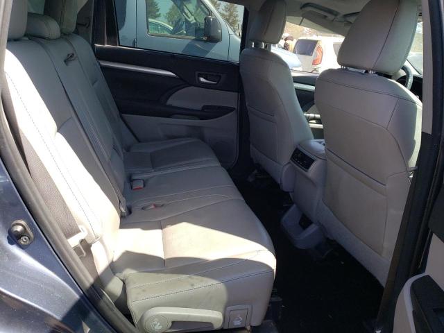 5TDJKRFHXGS319087 - 2016 TOYOTA HIGHLANDER XLE Mavi foto 10