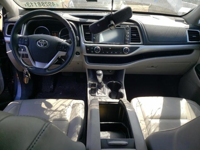 5TDJKRFHXGS319087 - 2016 TOYOTA HIGHLANDER XLE Mavi foto 8