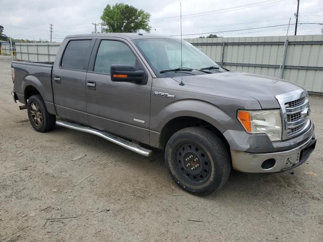 1FTFW1CT3EKD72268 - 2014 FORD F150 SUPERCREW GRAY photo 4