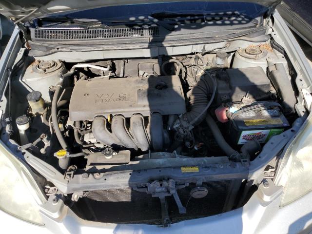 2T1KR32E73C030308 - 2003 TOYOTA COROLLA MA XR SILVER photo 11