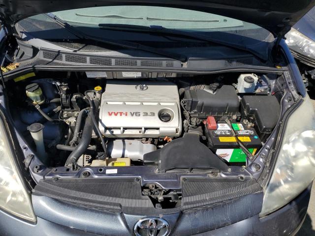 5TDZA22C76S553323 - 2006 TOYOTA SIENNA XLE GRAY photo 12