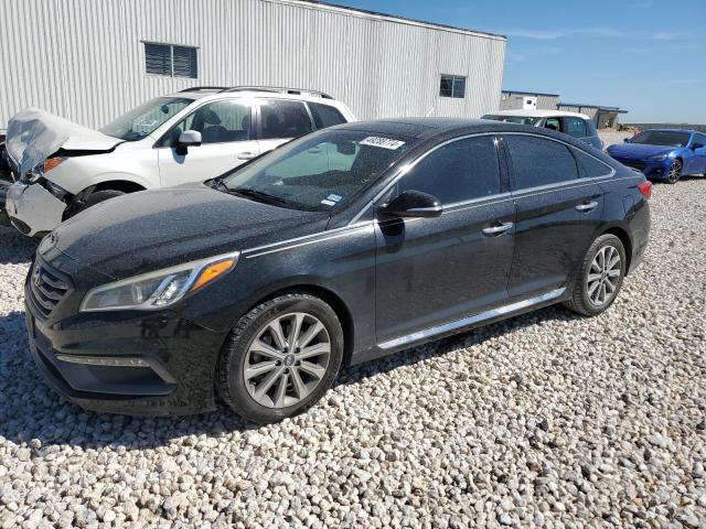 5NPE34AF1GH267877 - 2016 HYUNDAI SONATA SPORT GRAY photo 1