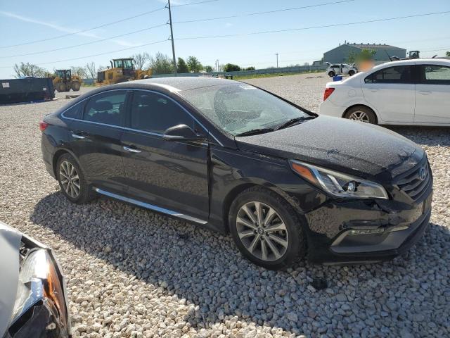 5NPE34AF1GH267877 - 2016 HYUNDAI SONATA SPORT GRAY photo 4