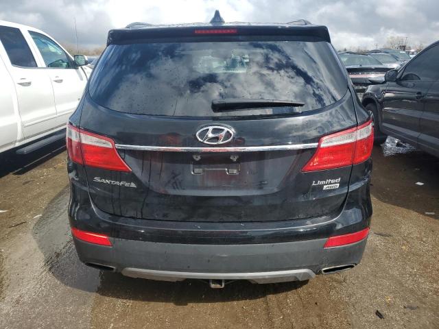 KM8SRDHF0DU012285 - 2013 HYUNDAI SANTA FE LIMITED BLACK photo 6