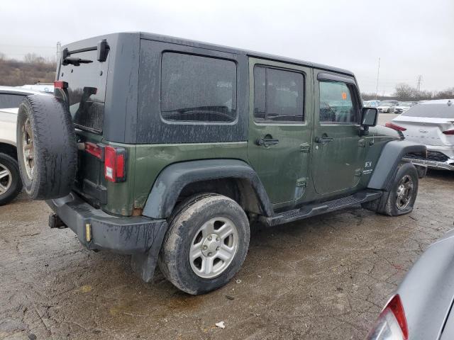 1J4GZ39169L733869 - 2009 JEEP WRANGLER U X GREEN photo 3