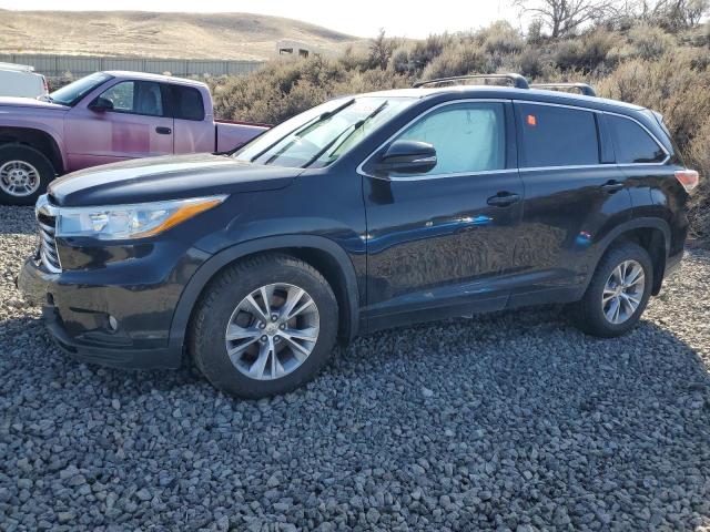 5TDJKRFH5FS116428 - 2015 TOYOTA HIGHLANDER XLE 黑色 照片 1
