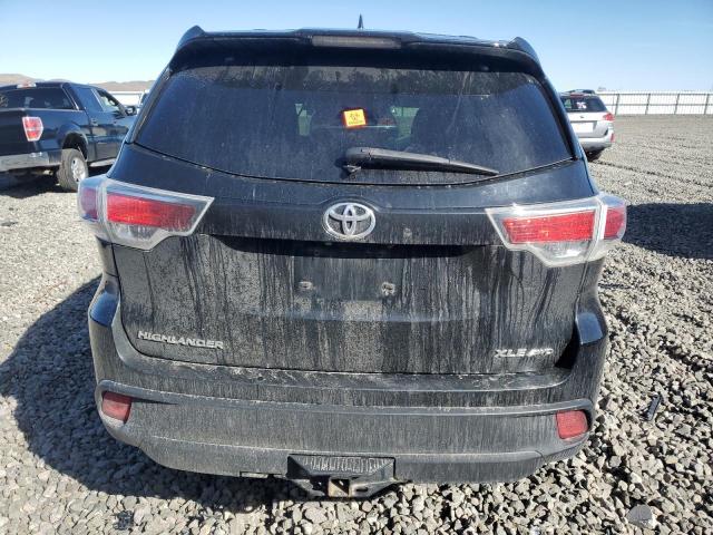 5TDJKRFH5FS116428 - 2015 TOYOTA HIGHLANDER XLE 黑色 照片 6