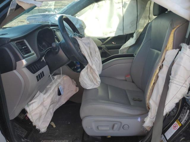 5TDJKRFH5FS116428 - 2015 TOYOTA HIGHLANDER XLE 黑色 照片 7