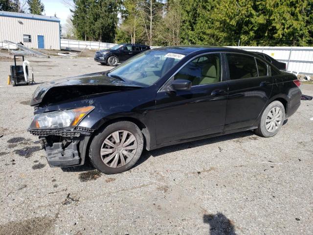 1HGCP26358A028020 - 2008 HONDA ACCORD LX BLACK photo 1