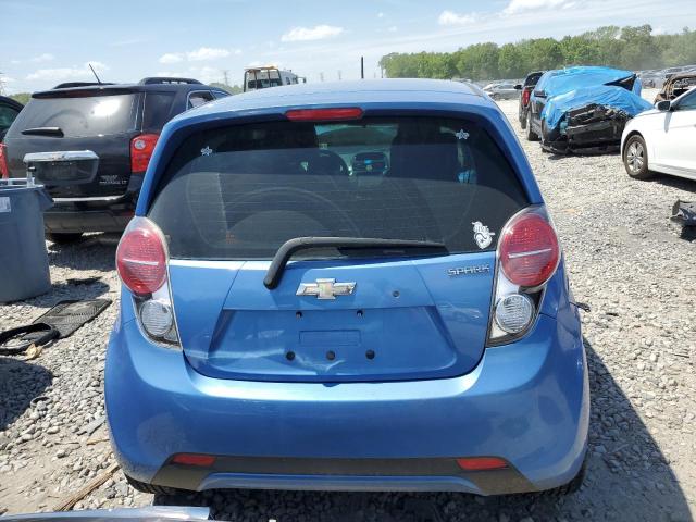 KL8CD6S92EC521784 - 2014 CHEVROLET SPARK 1LT BLUE photo 6