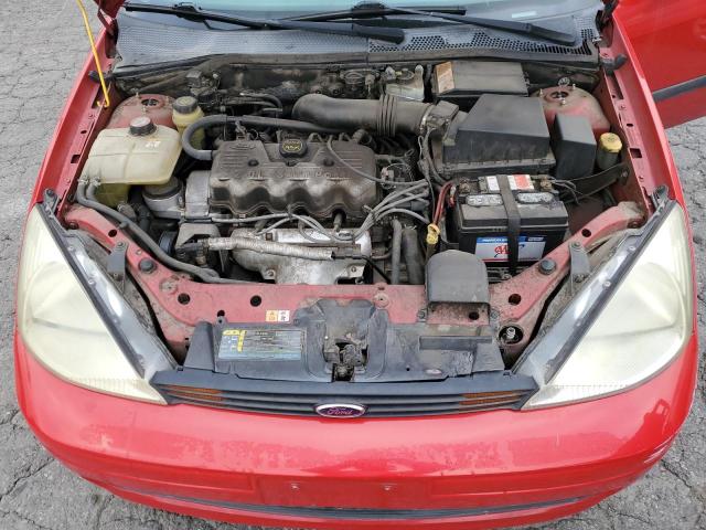 1FAFP33PX2W240677 - 2002 FORD FOCUS LX RED photo 11