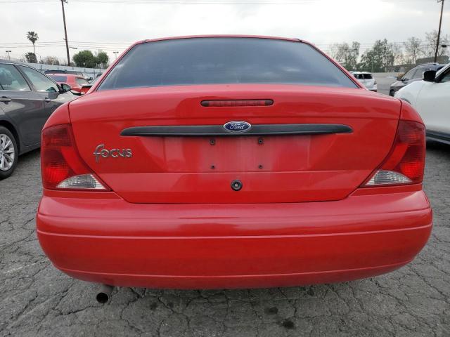 1FAFP33PX2W240677 - 2002 FORD FOCUS LX RED photo 6