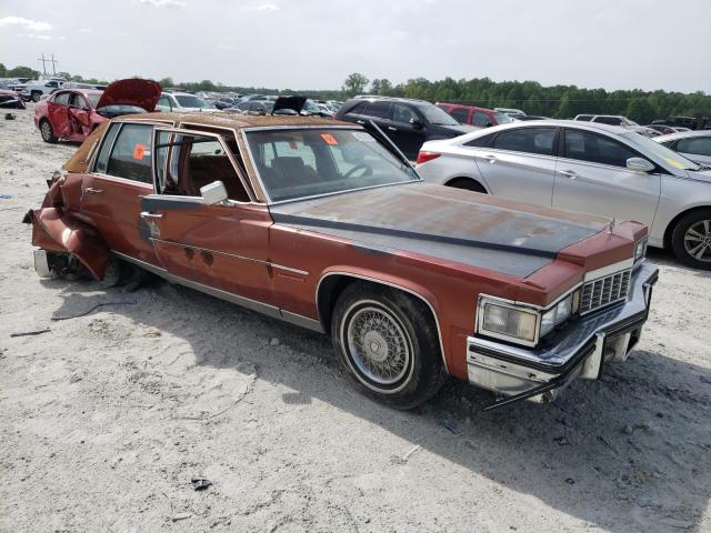 6B69S7Q316469 - 1977 CADILLAC FLEETWOOD MAROON photo 4