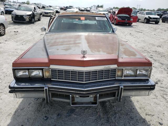 6B69S7Q316469 - 1977 CADILLAC FLEETWOOD MAROON photo 5