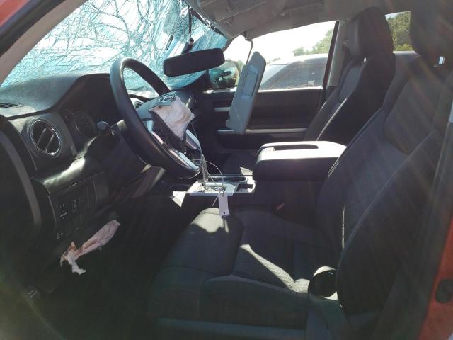 5TFUW5F16HX584663 - 2017 TOYOTA TUNDRA DOUBLE CAB SR/SR5 ORANGE photo 7