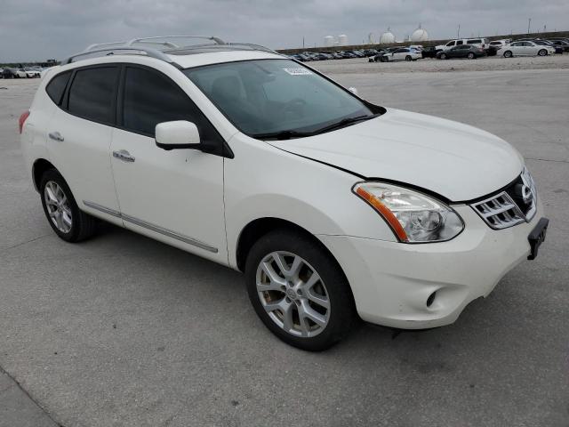 JN8AS5MT3CW254288 - 2012 NISSAN ROGUE S WHITE photo 4