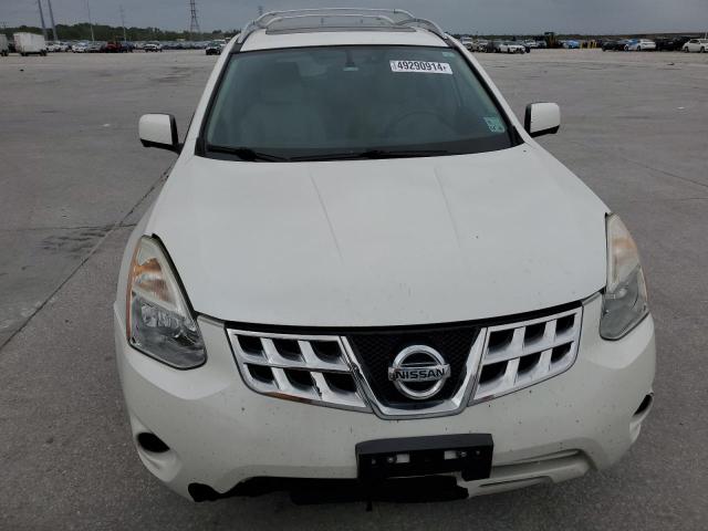 JN8AS5MT3CW254288 - 2012 NISSAN ROGUE S WHITE photo 5