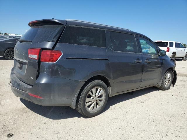 KNDMB5C14G6107427 - 2016 KIA SEDONA LX GRAY photo 3