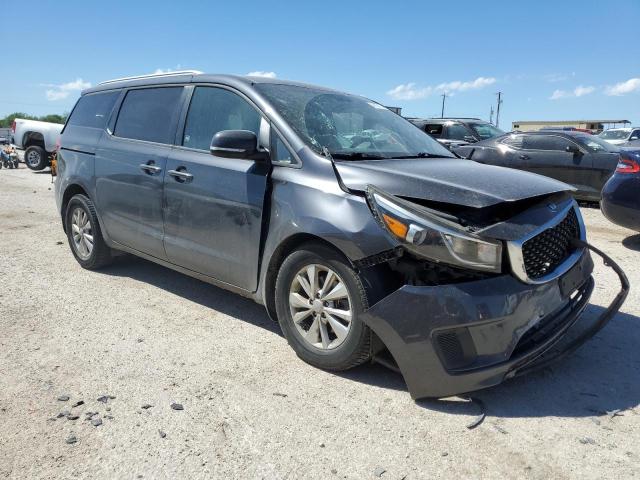 KNDMB5C14G6107427 - 2016 KIA SEDONA LX GRAY photo 4