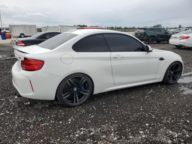 WBS1J5C51JVD37654 - 2018 BMW M2 WHITE photo 3