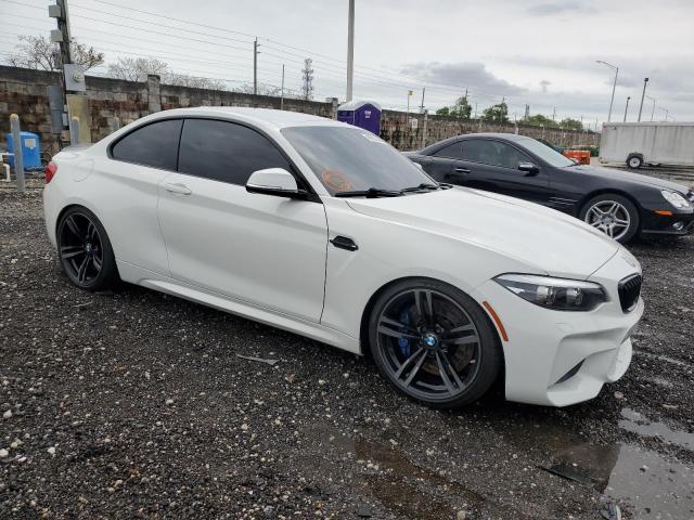 WBS1J5C51JVD37654 - 2018 BMW M2 WHITE photo 4