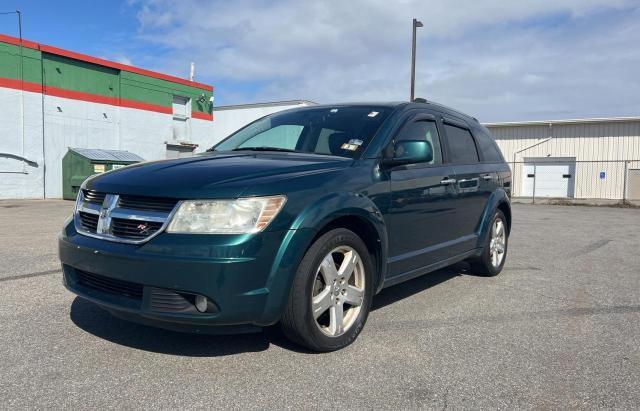 3D4GH67V39T233871 - 2009 DODGE JOURNEY R/T GREEN photo 2