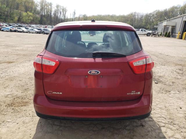 1FADP5AU7GL105855 - 2016 FORD C-MAX SE RED photo 6