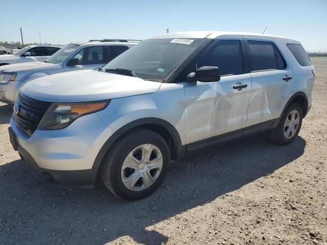 1FM5K8AR1EGA70810 - 2014 FORD EXPLORER POLICE INTERCEPTOR 银色 照片 1
