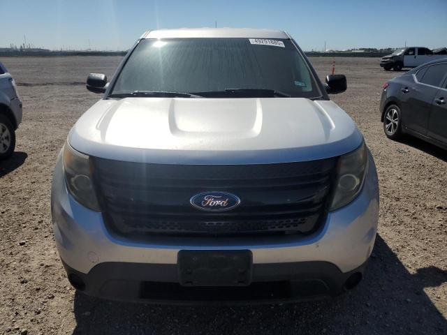 1FM5K8AR1EGA70810 - 2014 FORD EXPLORER POLICE INTERCEPTOR 银色 照片 5