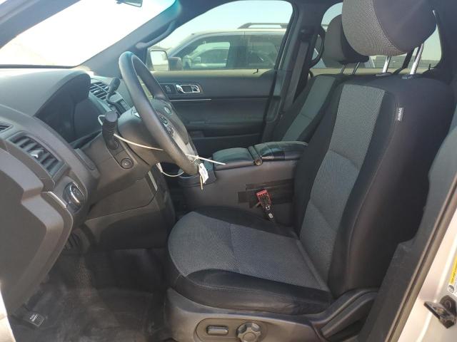 1FM5K8AR1EGA70810 - 2014 FORD EXPLORER POLICE INTERCEPTOR 银色 照片 7