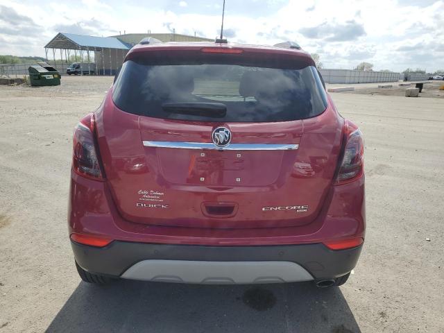 KL4CJHSB7HB139415 - 2017 BUICK ENCORE PREMIUM RED photo 6